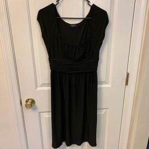 Nine West black ruffled dress